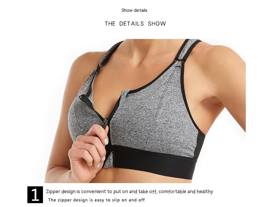 SnapFit Zip Bra