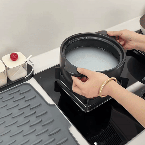 SnapDry™ Sloped Silicone Mat
