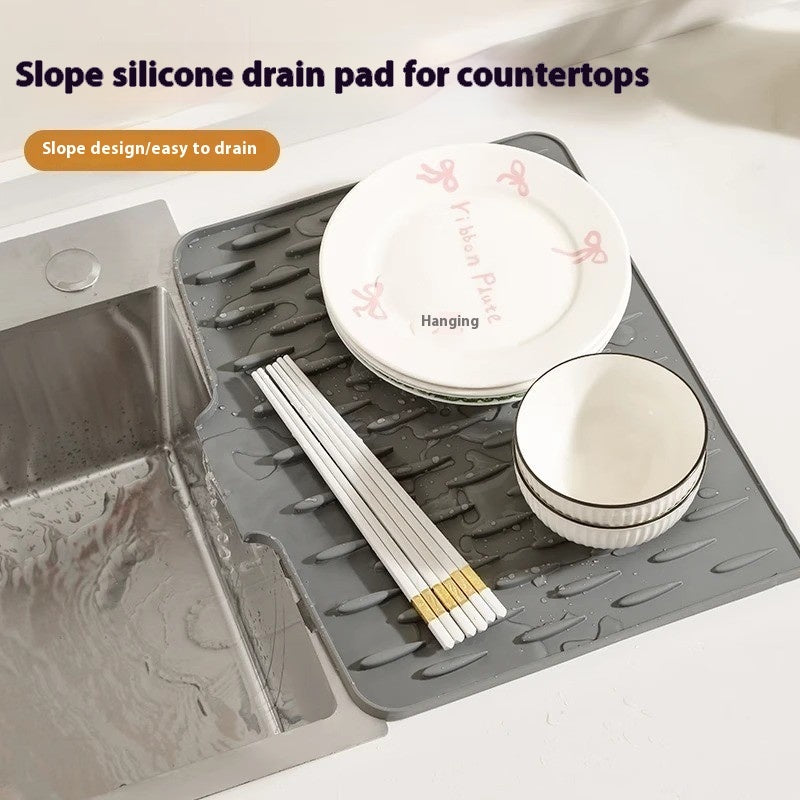 SnapDry™ Sloped Silicone Mat