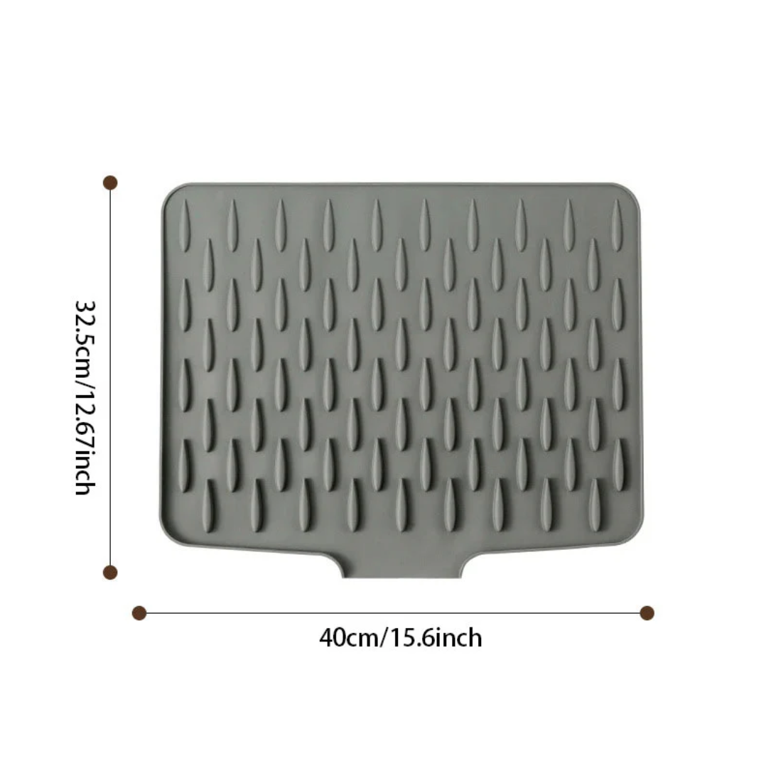 SnapDry™ Sloped Silicone Mat