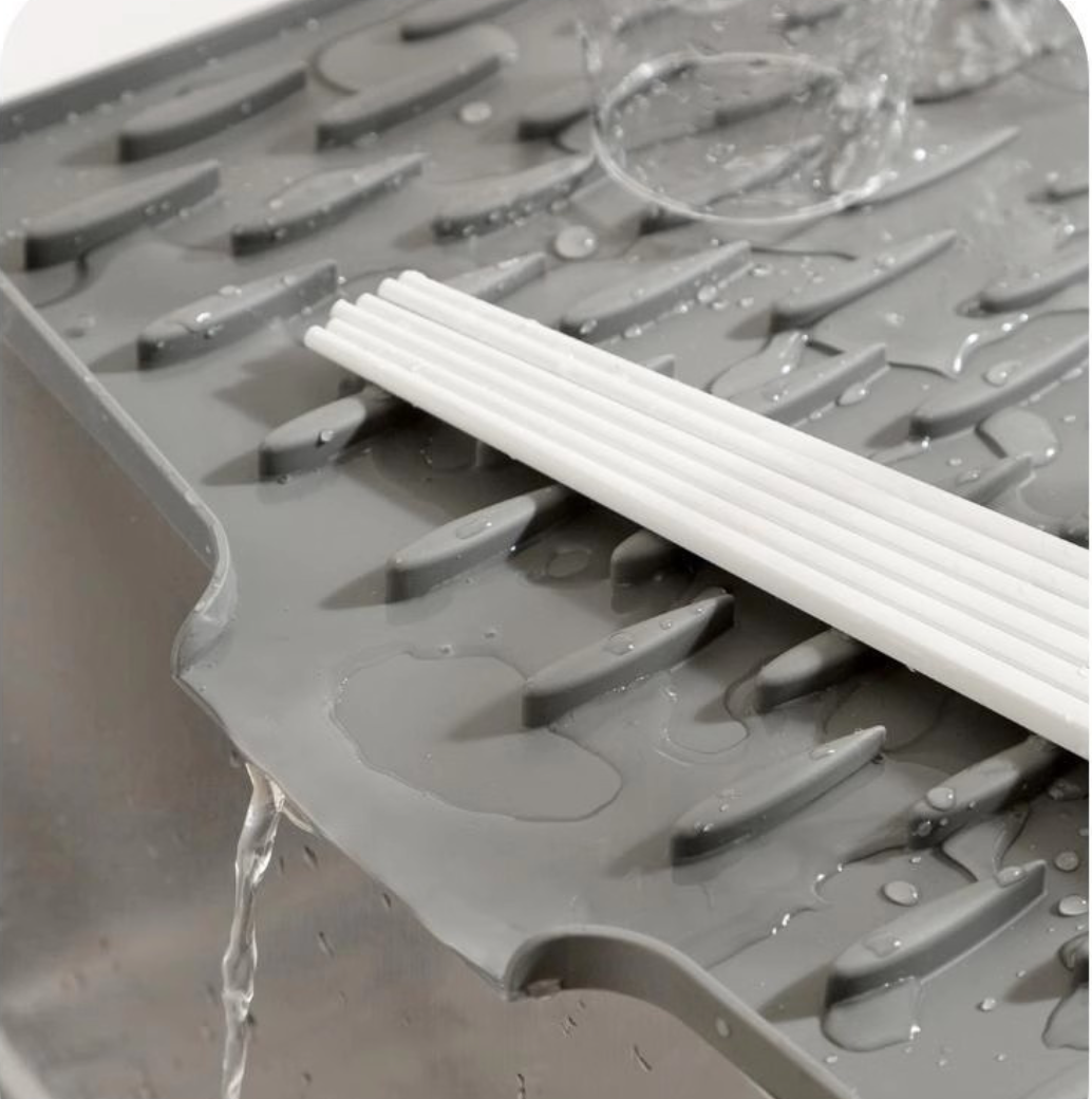 SnapDry™ Sloped Silicone Mat