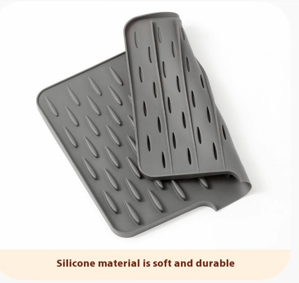 SnapDry™ Sloped Silicone Mat