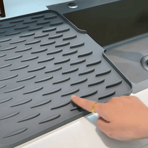 SnapDry™ Sloped Silicone Mat